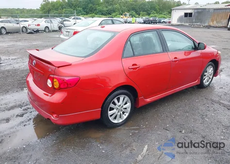 2010 Toyota Corolla S из США, поврежденный, VIN 1NXBU4EE1AZ357122